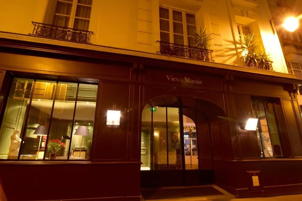 Hotel Hôtel du Vieux Marais Paris